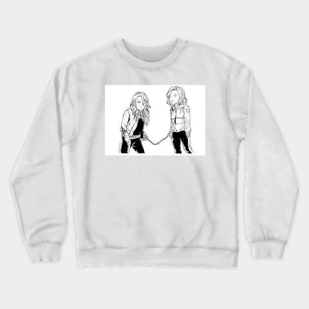 Wynhaught + Cuffs Crewneck Sweatshirt by riozaki21